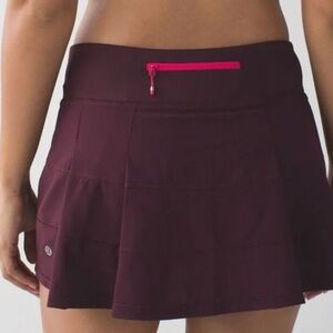 Lululemon Pace Rival Skirt Skort EUC